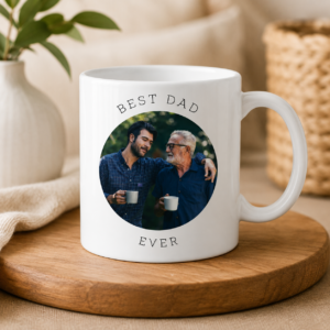 Caneca Personalizada com Foto para Pai | Melhor Pai Sempre